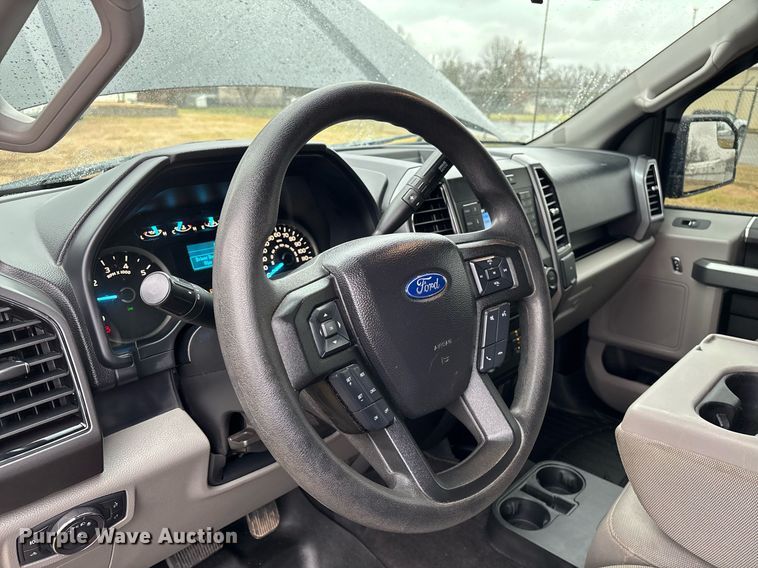 image for item OJ9345 2018 Ford F150 SuperCrew pickup truck