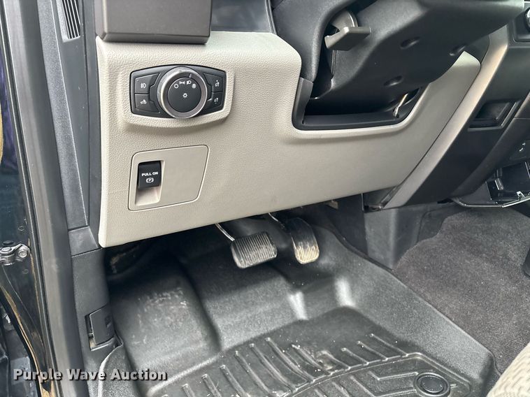 image for item OJ9345 2018 Ford F150 SuperCrew pickup truck