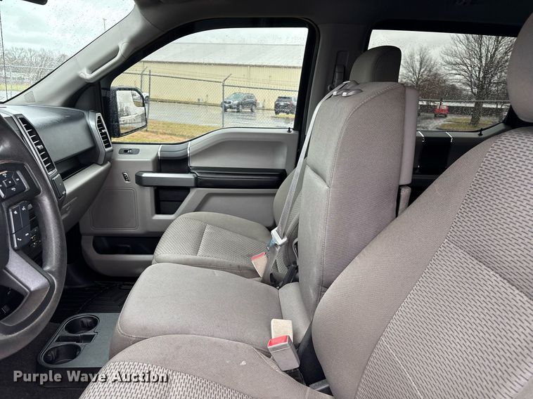 image for item OJ9345 2018 Ford F150 SuperCrew pickup truck