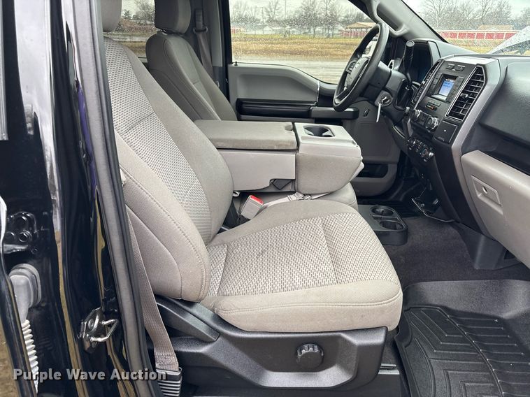 image for item OJ9345 2018 Ford F150 SuperCrew pickup truck