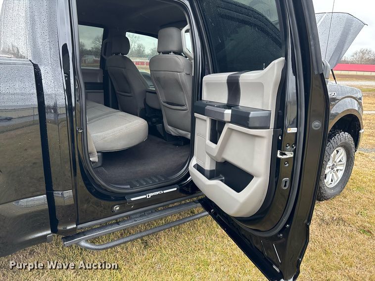 image for item OJ9345 2018 Ford F150 SuperCrew pickup truck