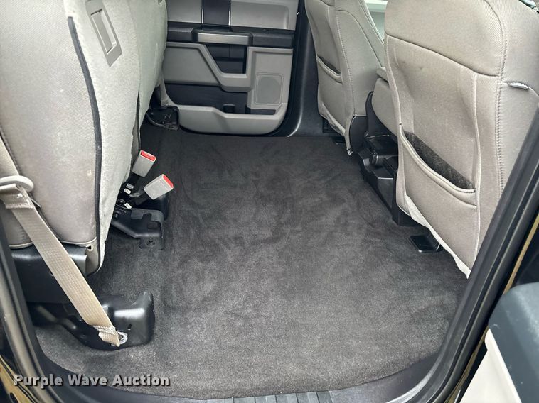 image for item OJ9345 2018 Ford F150 SuperCrew pickup truck