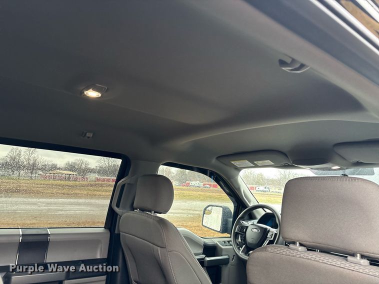 image for item OJ9345 2018 Ford F150 SuperCrew pickup truck