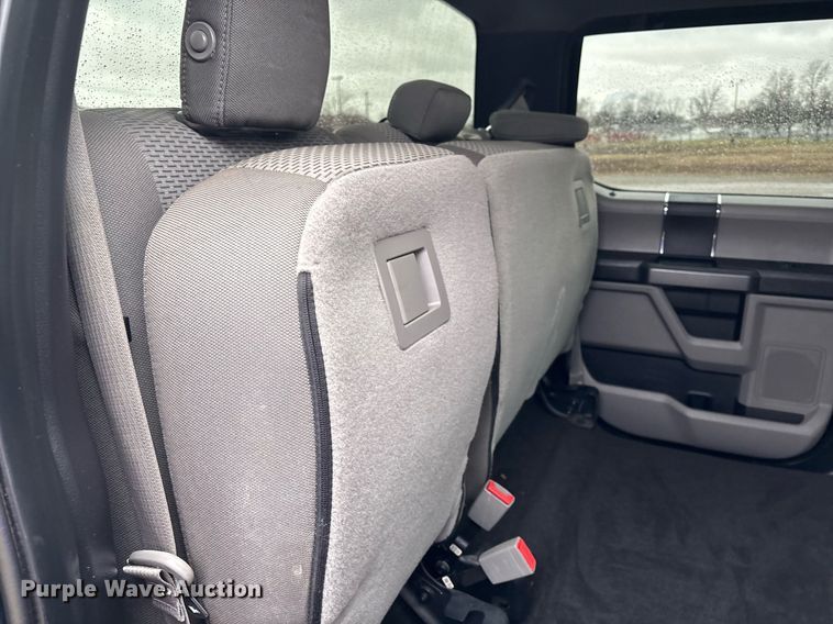 image for item OJ9345 2018 Ford F150 SuperCrew pickup truck