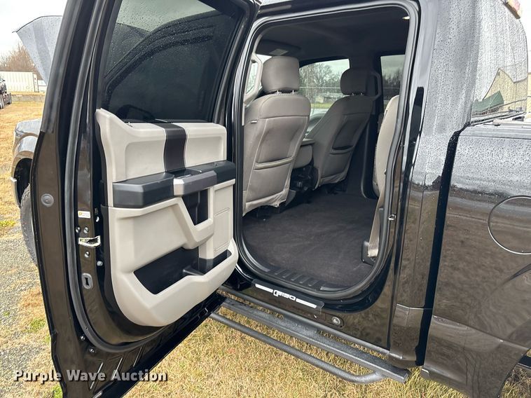 image for item OJ9345 2018 Ford F150 SuperCrew pickup truck