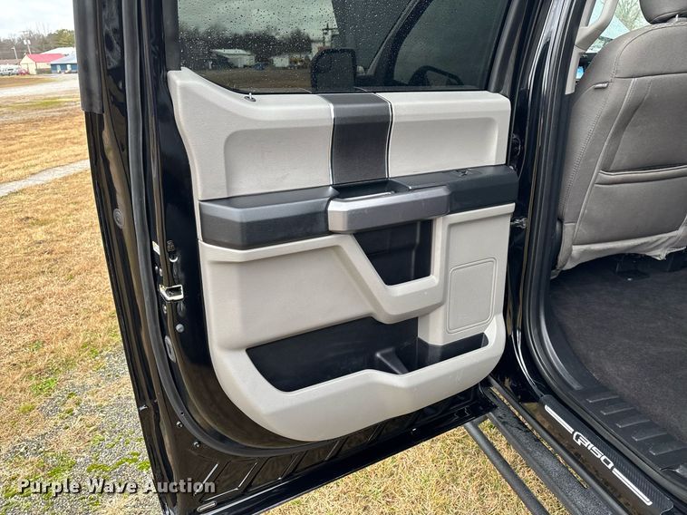 image for item OJ9345 2018 Ford F150 SuperCrew pickup truck