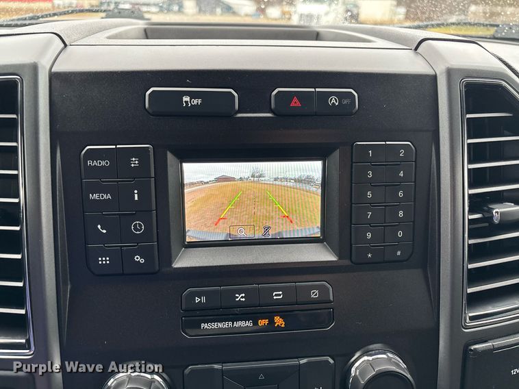 image for item OJ9345 2018 Ford F150 SuperCrew pickup truck