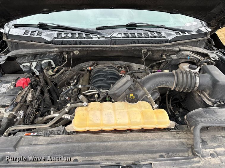 image for item OJ9345 2018 Ford F150 SuperCrew pickup truck