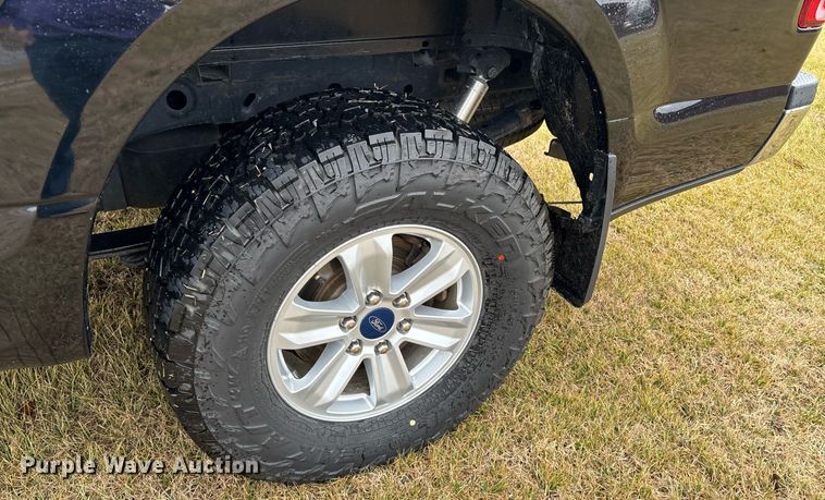 image for item OJ9345 2018 Ford F150 SuperCrew pickup truck