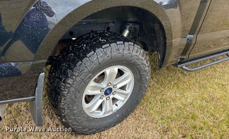 image for item OJ9345 2018 Ford F150 SuperCrew pickup truck