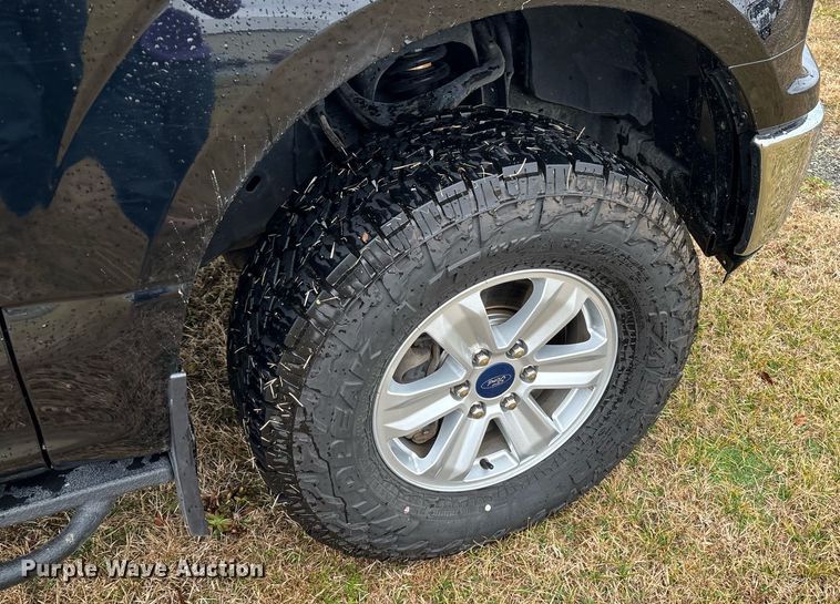 image for item OJ9345 2018 Ford F150 SuperCrew pickup truck