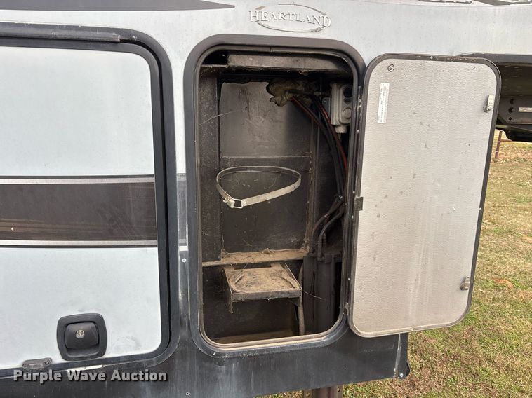 image for item OK9476 2014 Heartland 4100 Cyclone toy hauler camper