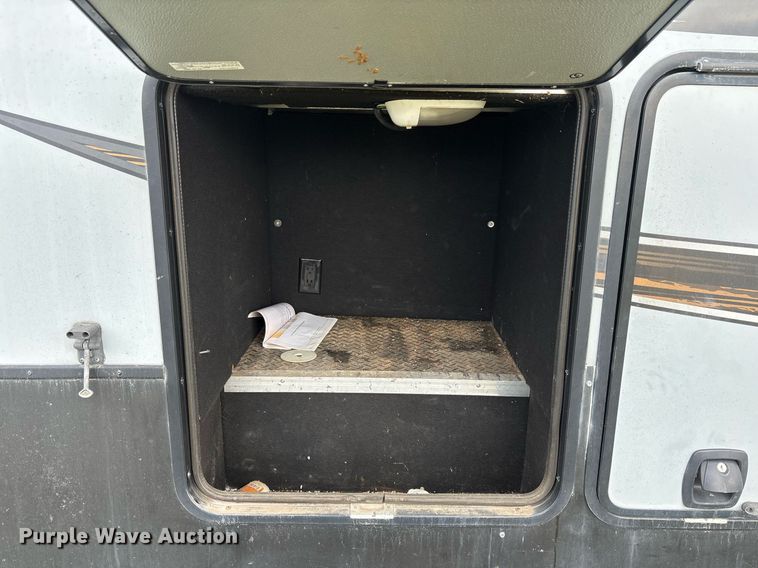 image for item OK9476 2014 Heartland 4100 Cyclone toy hauler camper