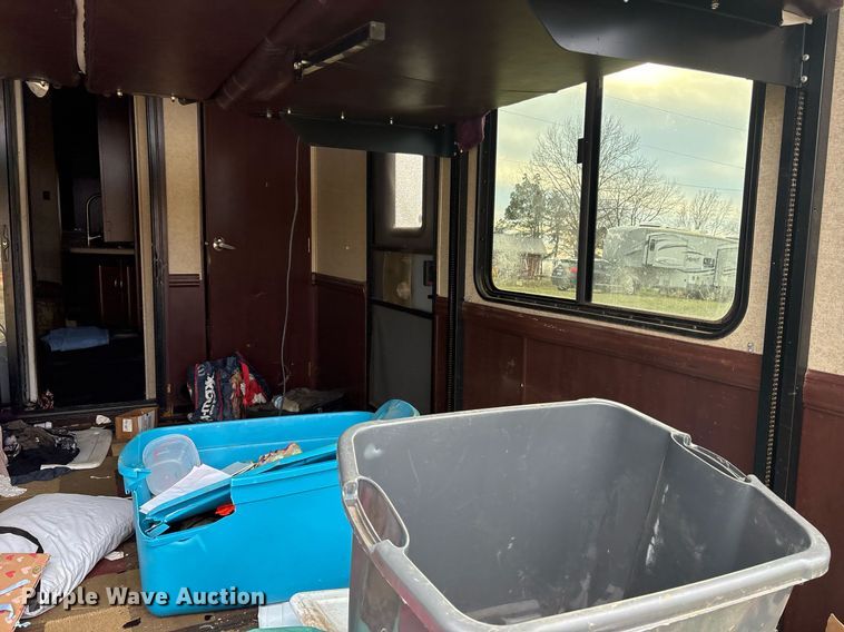 image for item OK9476 2014 Heartland 4100 Cyclone toy hauler camper