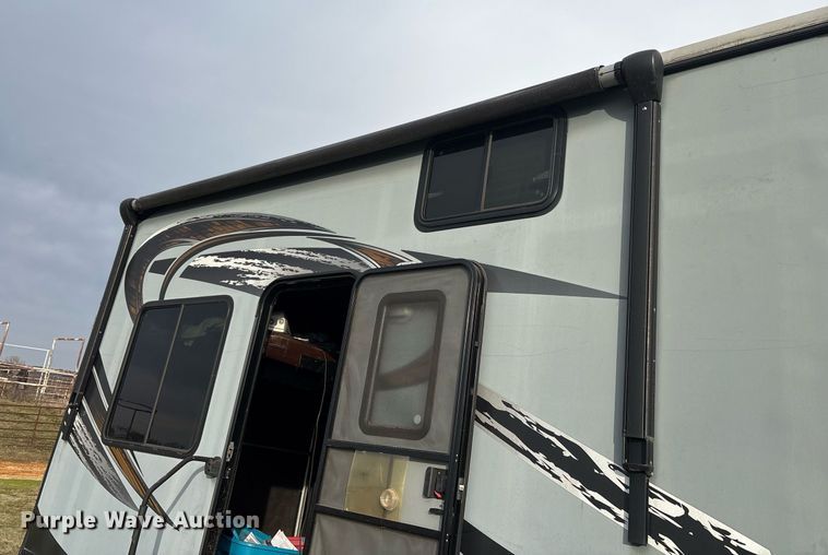 image for item OK9476 2014 Heartland 4100 Cyclone toy hauler camper