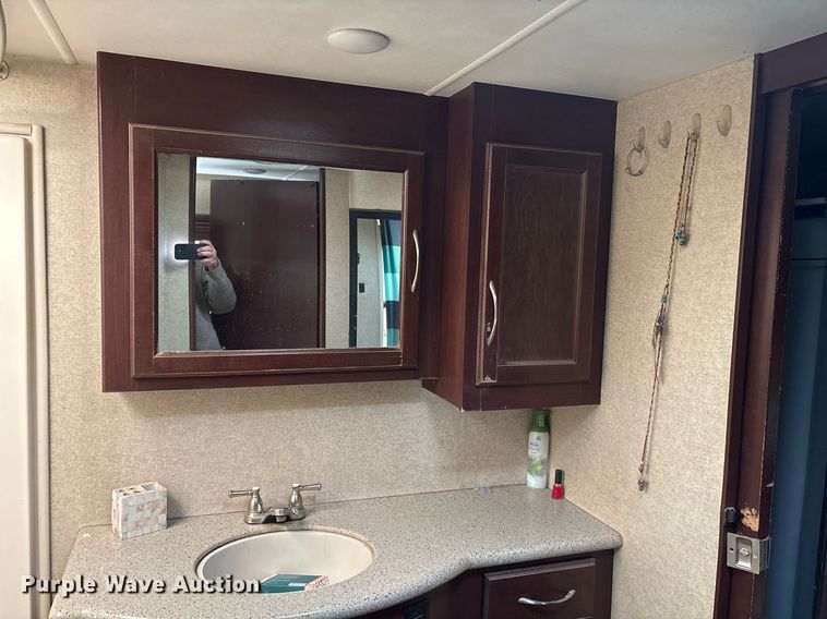 image for item OK9476 2014 Heartland 4100 Cyclone toy hauler camper