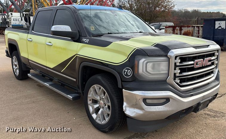 image for item OK9486 2018 GMC Sierra 1500 Crew Cab pickup truck