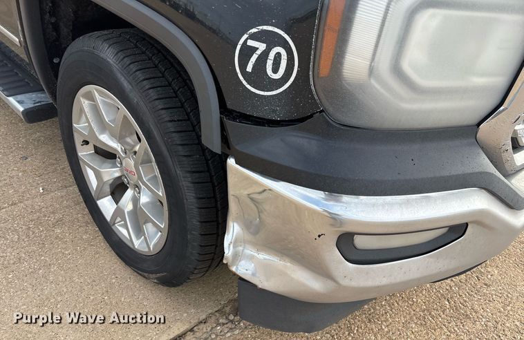 image for item OK9486 2018 GMC Sierra 1500 Crew Cab pickup truck