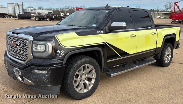 image for item OK9487 2018 GMC Sierra 1500 Crew Cab pickup truck