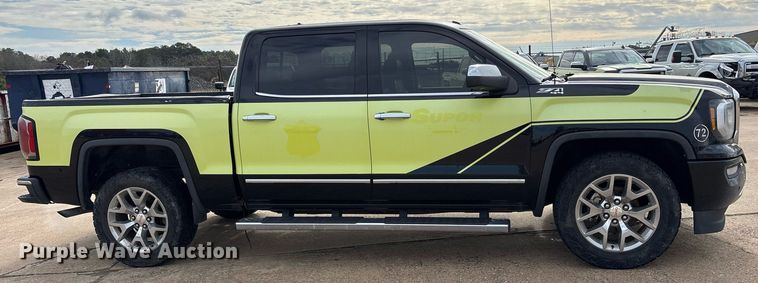 image for item OK9487 2018 GMC Sierra 1500 Crew Cab pickup truck