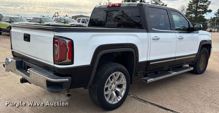 image for item OK9488 2018 GMC Sierra 1500 Crew Cab pickup truck