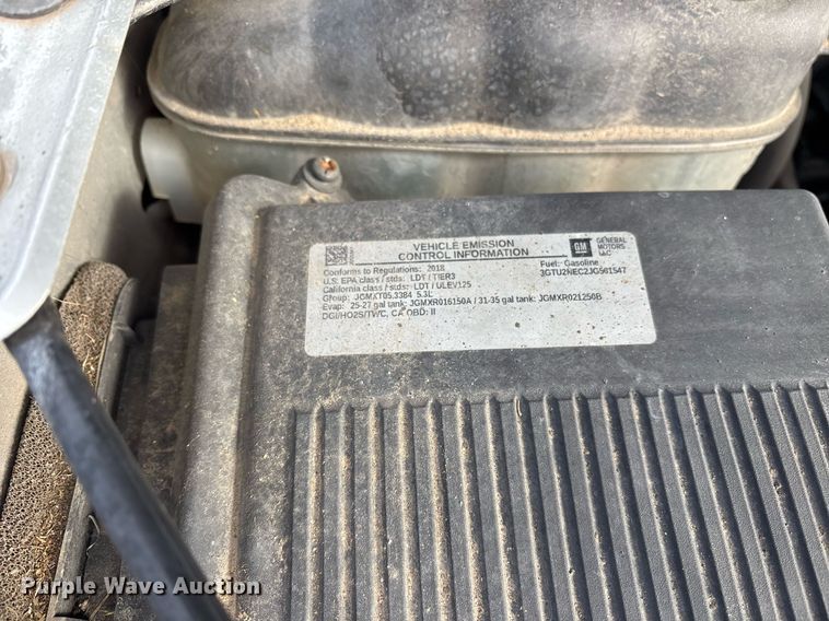 image for item OK9488 2018 GMC Sierra 1500 Crew Cab pickup truck