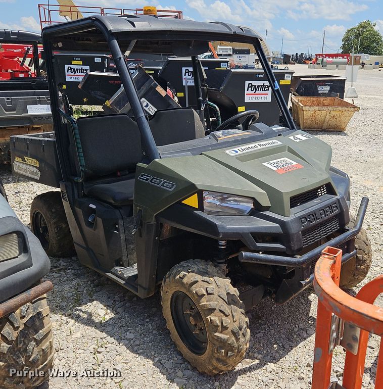 image for item OK9958 2021 Polaris  Ranger 500 utility vehicle