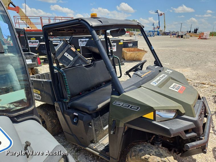 image for item OK9958 2021 Polaris  Ranger 500 utility vehicle