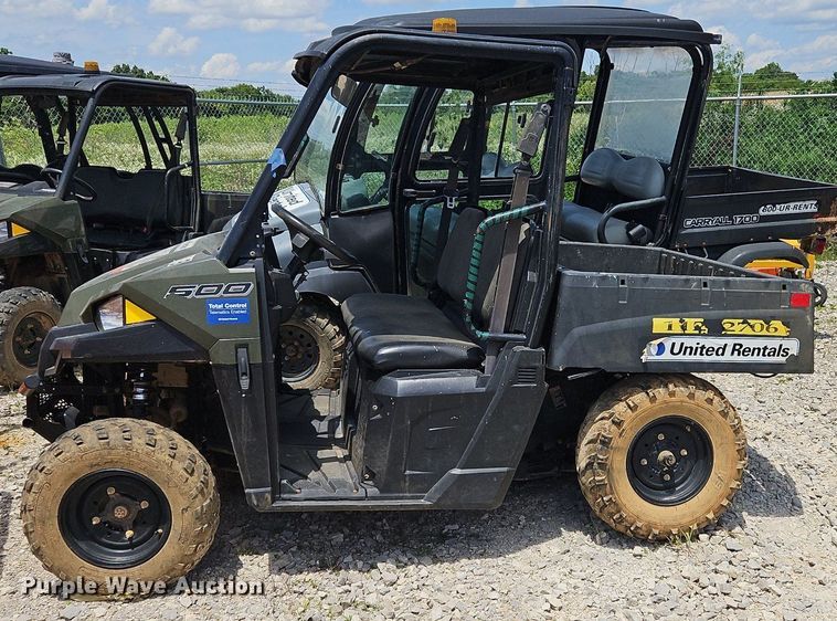 image for item OK9958 2021 Polaris  Ranger 500 utility vehicle