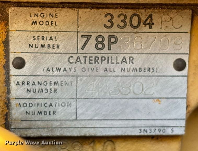 image for item DH8626 1978 Caterpillar 920 wheel loader