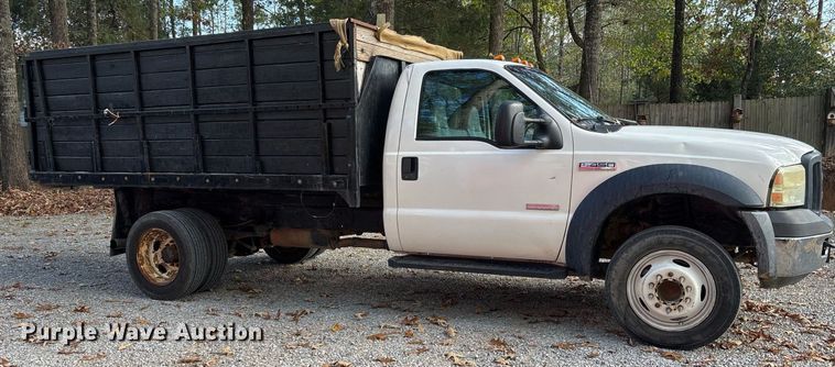 image for item DM1851 2007 Ford F450 Super Duty dump truck