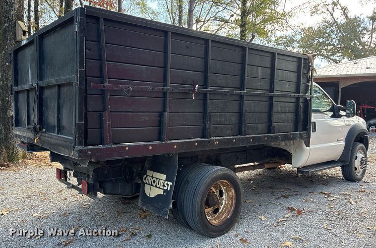 image for item DM1851 2007 Ford F450 Super Duty dump truck