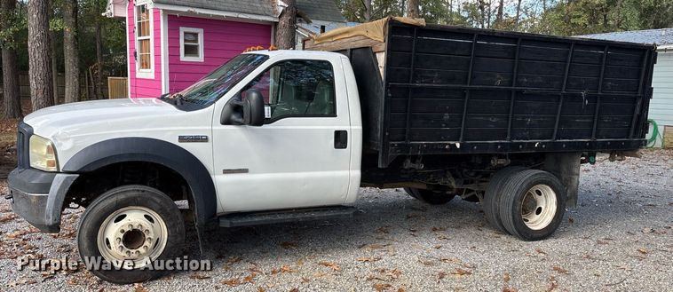 image for item DM1851 2007 Ford F450 Super Duty dump truck