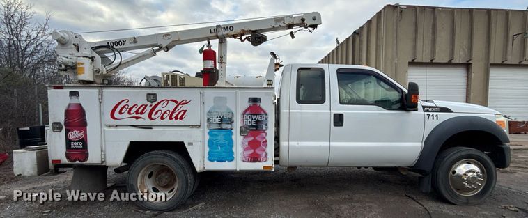 image for item DM5508 2015 Ford F450 Super Duty SuperCab utility / service truck