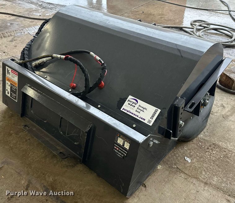 image for item DN0895 2023 Wolverine MBS-11-48W compact utility loader sweeper