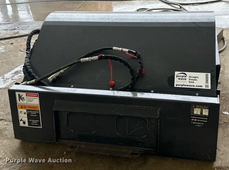 image for item DN0895 2023 Wolverine MBS-11-48W compact utility loader sweeper