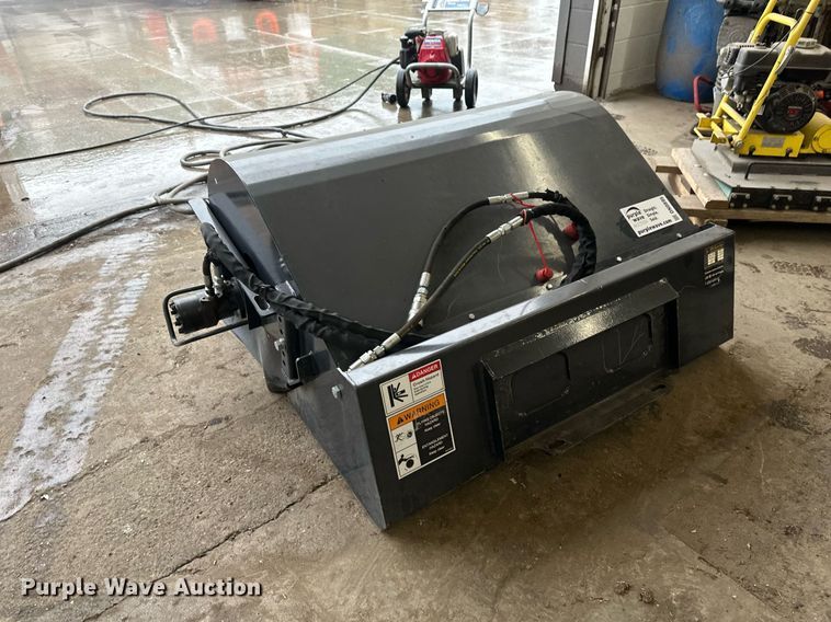 image for item DN0895 2023 Wolverine MBS-11-48W compact utility loader sweeper