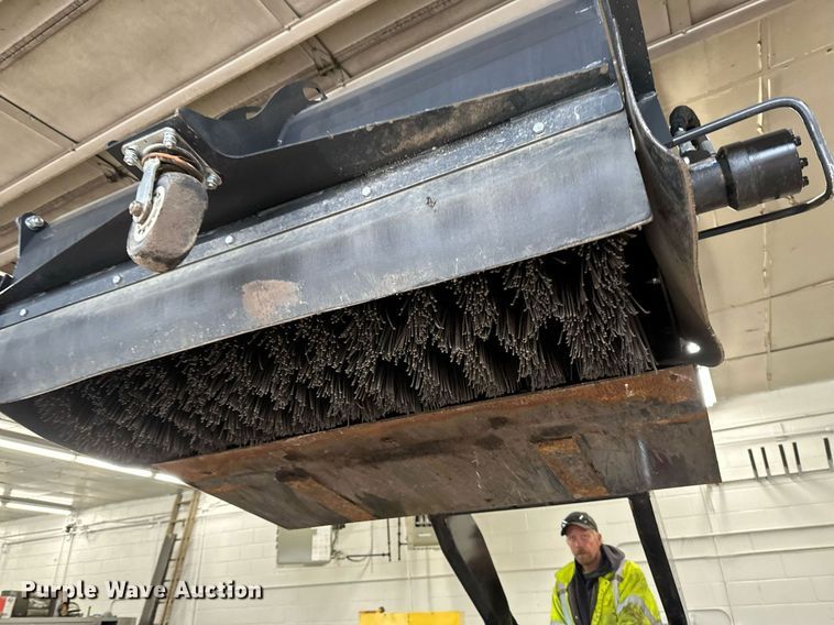 image for item DN0895 2023 Wolverine MBS-11-48W compact utility loader sweeper