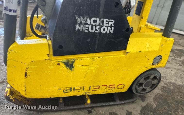 image for item DN0900 2014 Wacker Neuson BPU 3750 ATS plate compactor