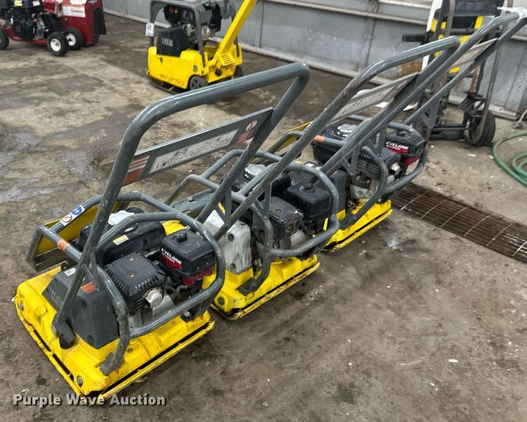 image for item DN0904 (3) Wacker WP1550 plate compactors