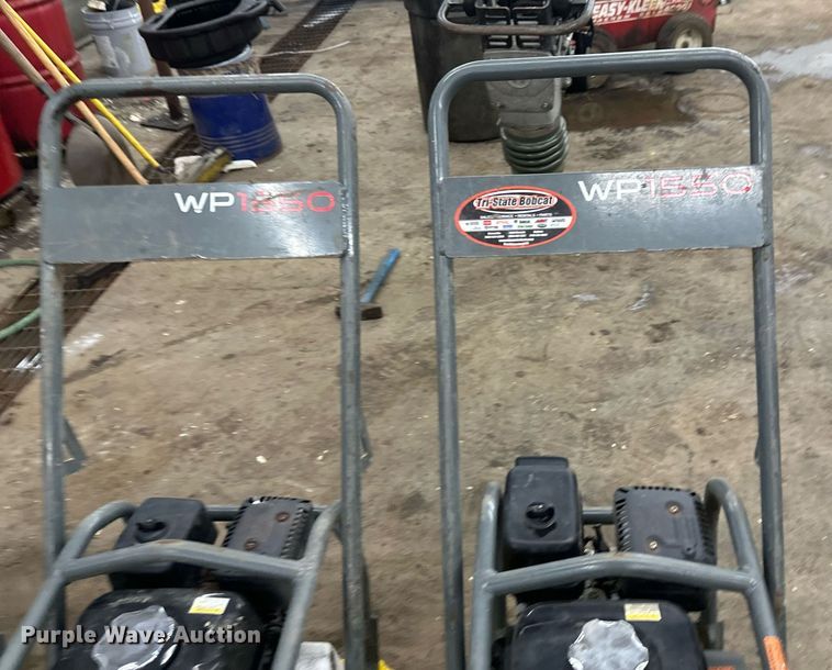 image for item DN0904 (3) Wacker WP1550 plate compactors