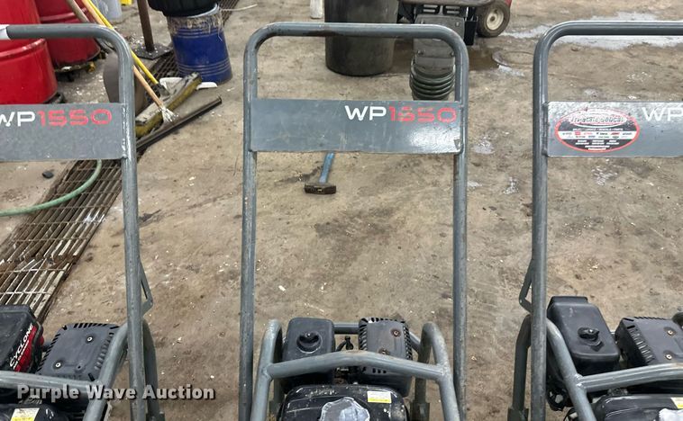 image for item DN0904 (3) Wacker WP1550 plate compactors
