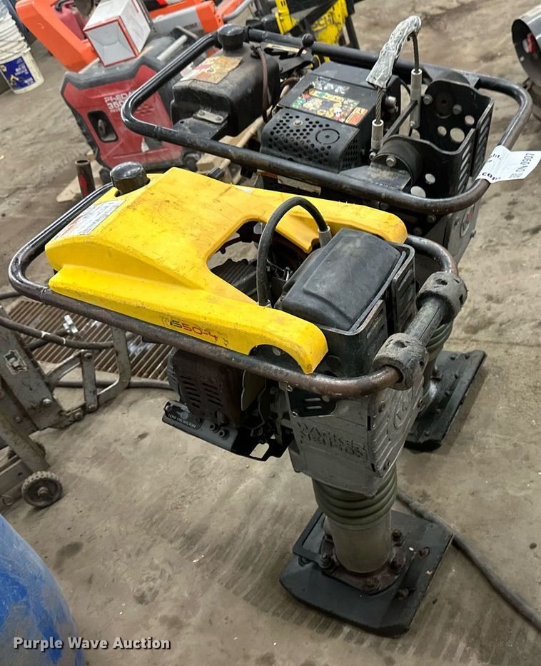 image for item DN0907 (2) Wacker Neuson plate compactors