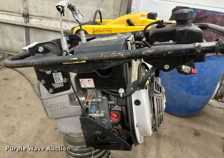 image for item DN0907 (2) Wacker Neuson plate compactors