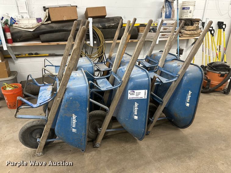 image for item DN0915 (6) Jackson wheel barrows