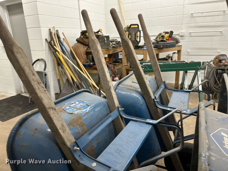 image for item DN0915 (6) Jackson wheel barrows