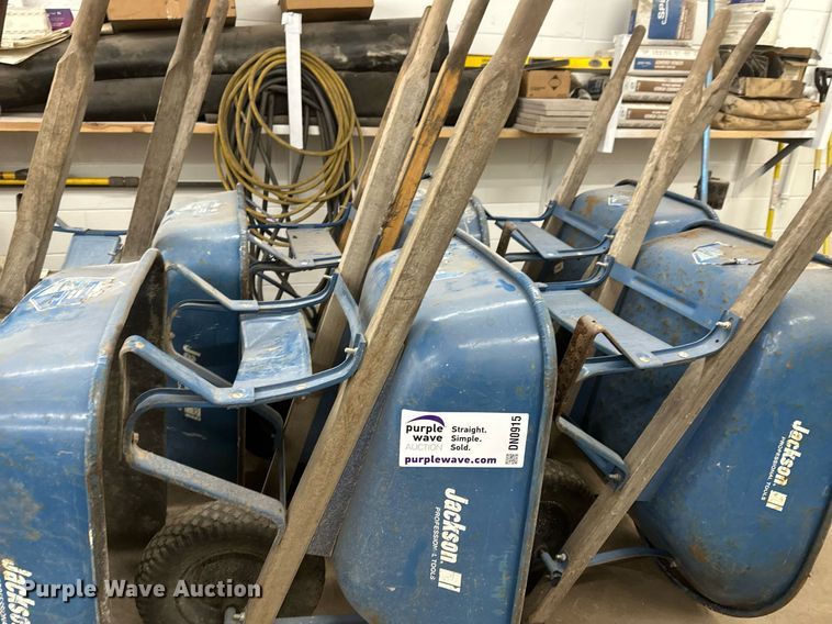 image for item DN0915 (6) Jackson wheel barrows