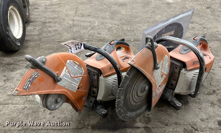 image for item DN0919 (2) Stihl cutoff saws