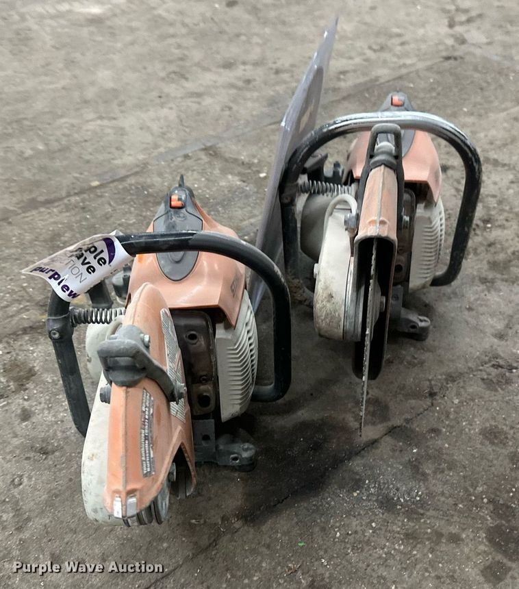 image for item DN0919 (2) Stihl cutoff saws