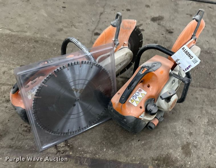 image for item DN0919 (2) Stihl cutoff saws